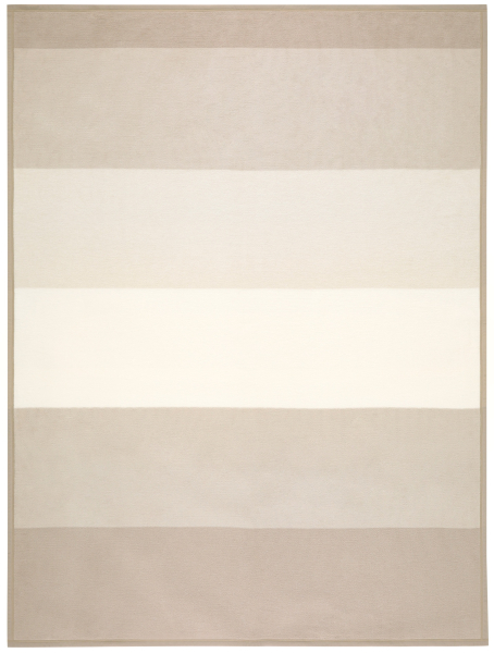 Biederlack Wohn- und Kuscheldecke 'Feel Modern' 150 x 200 cm Beige - Natur